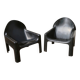 Pair of Gae Aulenti armchairs