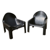 Pair of Gae Aulenti armchairs