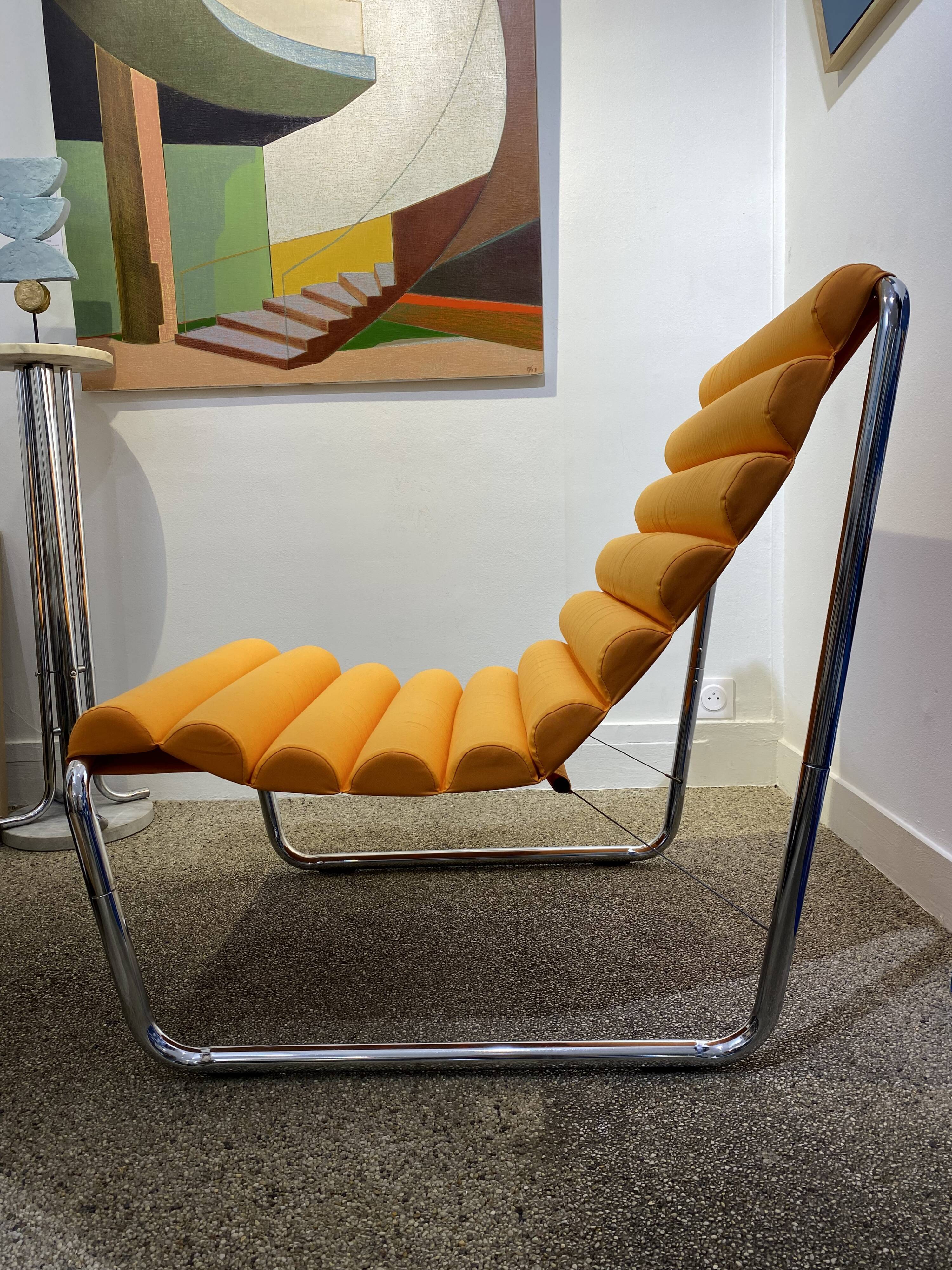 Suspended armchair 1970