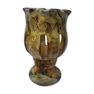 Ancien vase ceramique F. Bongioanni  Vallauris