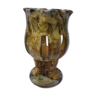 Old ceramic vase F. Bongioanni Vallauris