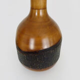 Jacaranda wood vase 1980s