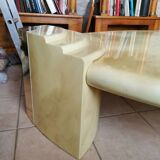 Vintage lacquered coffee table