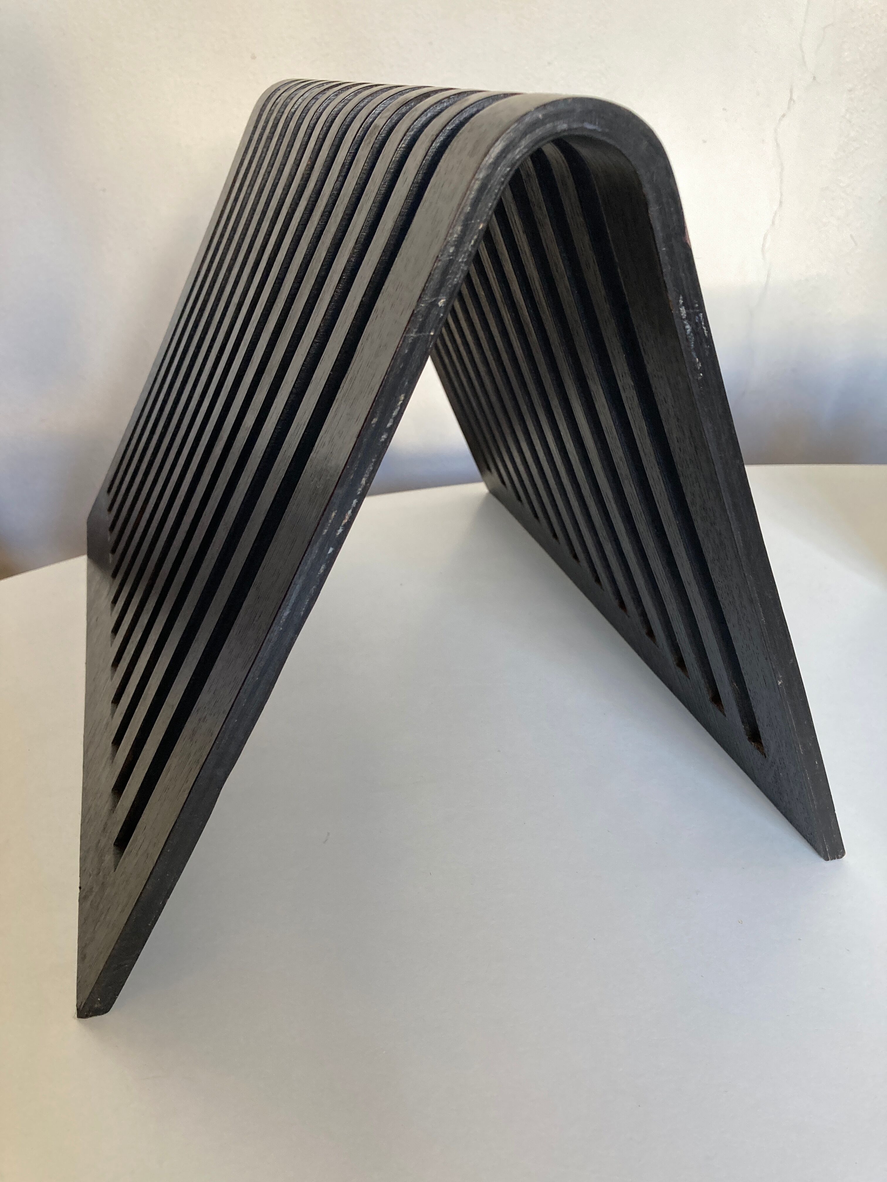 Revised door in curved plywood Habitat 1970 1980