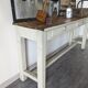Table console de ferme début XXème