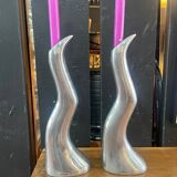 Pair of Anna Everlund candlesticks