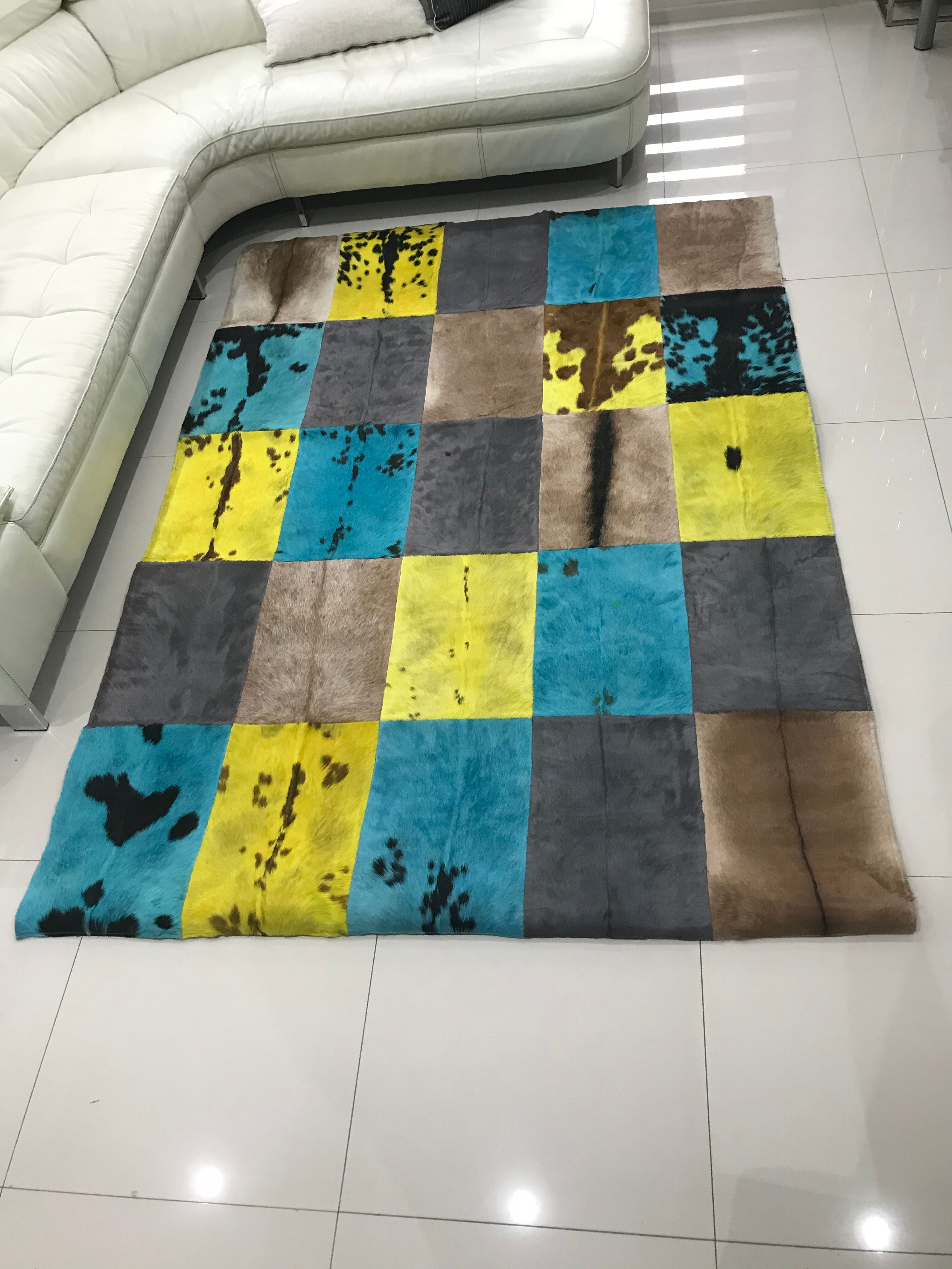 Tapis en peau