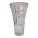 Cut crystal vase