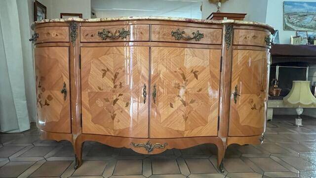 Louis XV rosewood sideboard