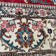 Large vintage Persian carpet tabriz 244x344 cm