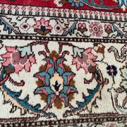 Large vintage Persian carpet tabriz 244x344 cm