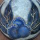 Camille THARAUD Signed circular porcelain box. 15 cm