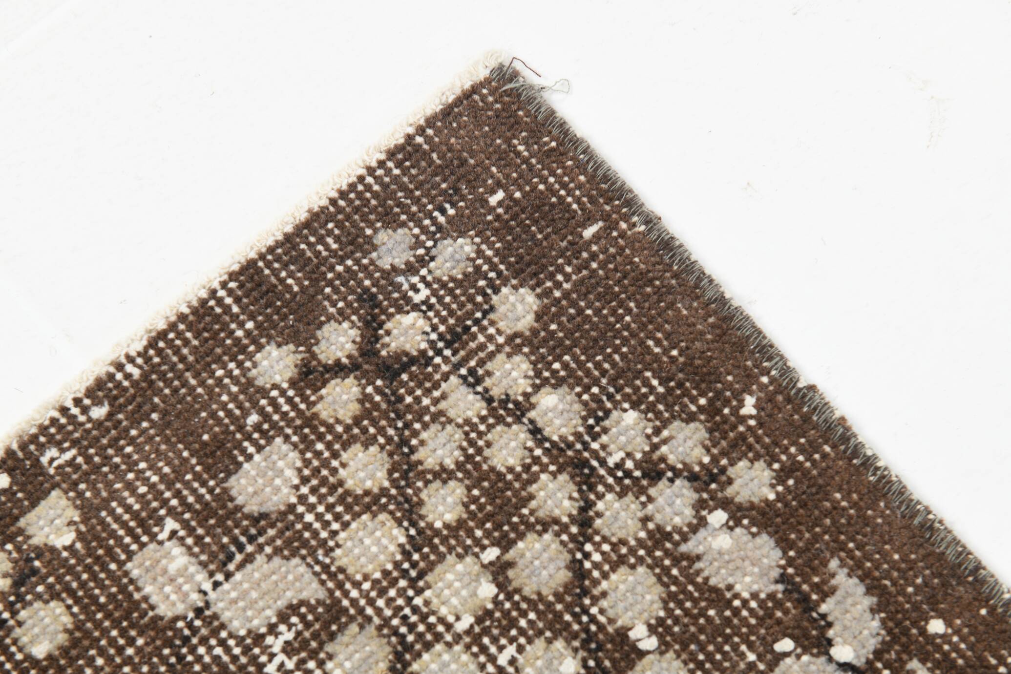 6x10 Rug For Bedroom Brown Beige Oriental Vintage Area Rug, 180x297Cm SK 1708