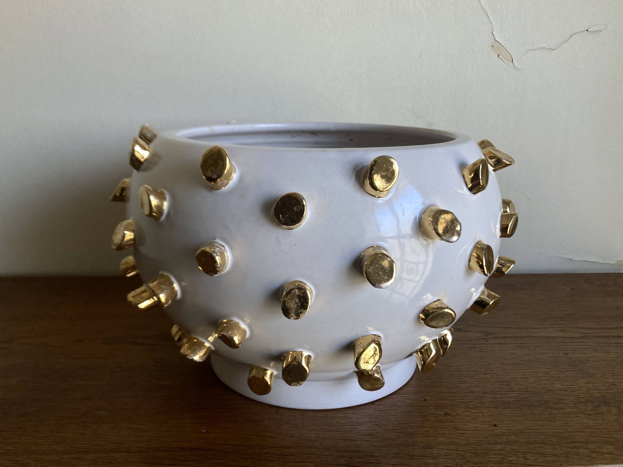 Italian cache-pot XXXL Tronchetto by ND Dolfi Florence for René Veyrat 1960