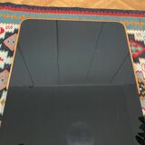 1960's Mid Century Coffee Table with a black opaxite glass by Jiri Jiroutek