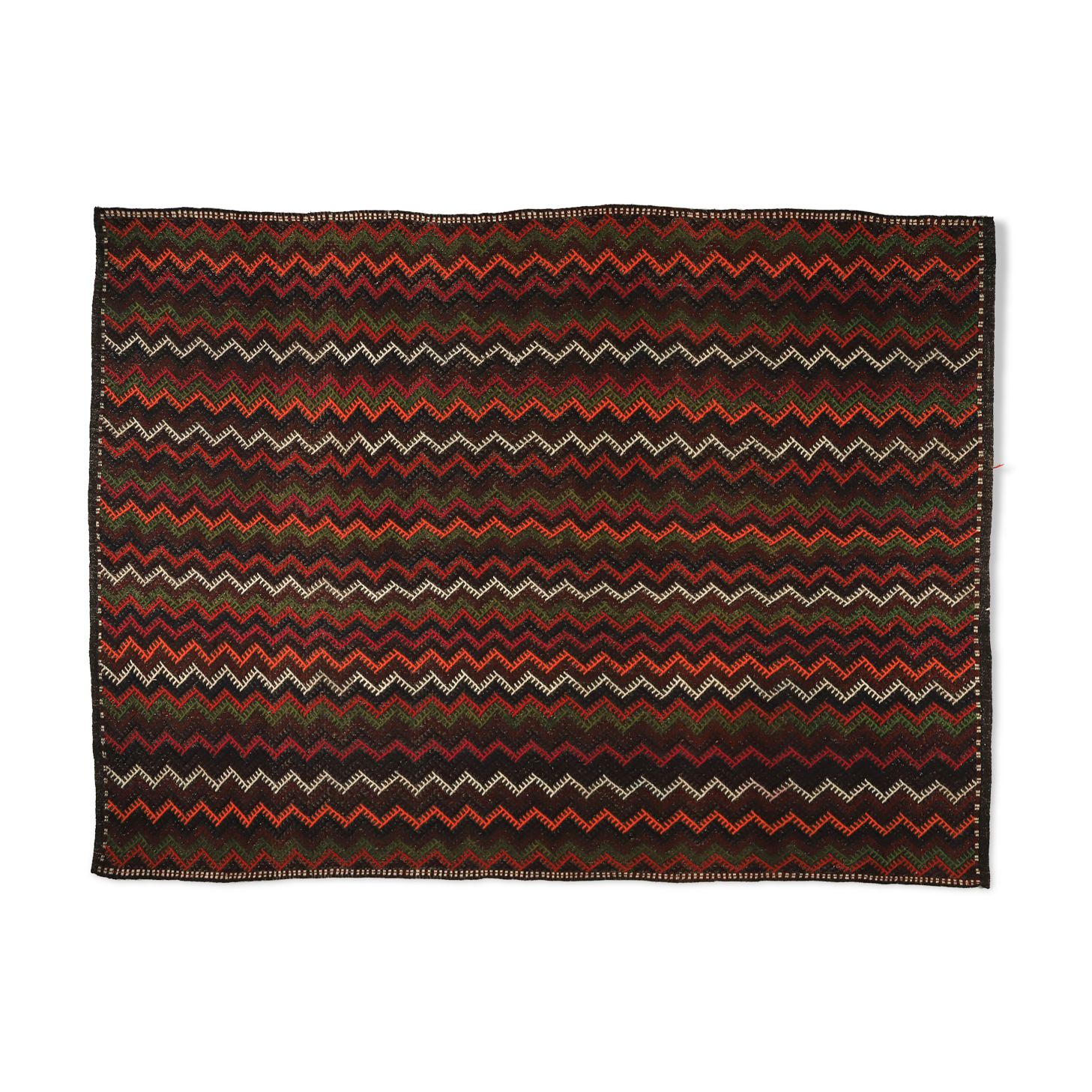 Anatolian handmade kilim rug 302 cm x 214 cm