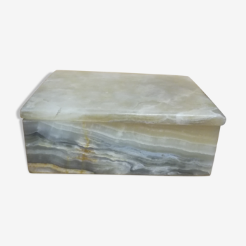 Boîte en marbre massif