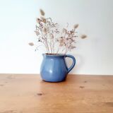 Old glazed blue sandstone pitcher