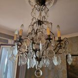 Chandelier with tassels 8 bulbs