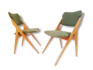 Guermonprez : paire de chaises