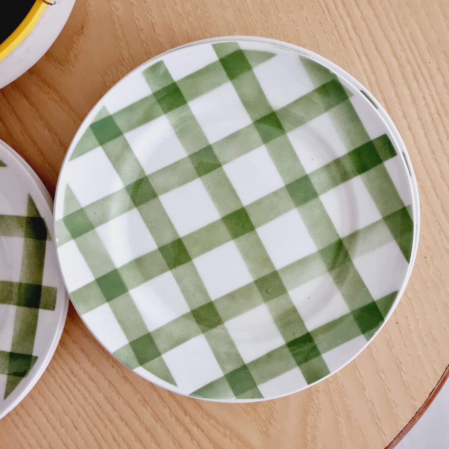 Set of 11 dessert plates and 1 Moulin des Loups dish