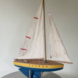 Voilier de bassin Tirot 502, jouet vintage