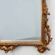 Miroir baroque doré de grande taille du 20e siècle par Deknudt Belgique