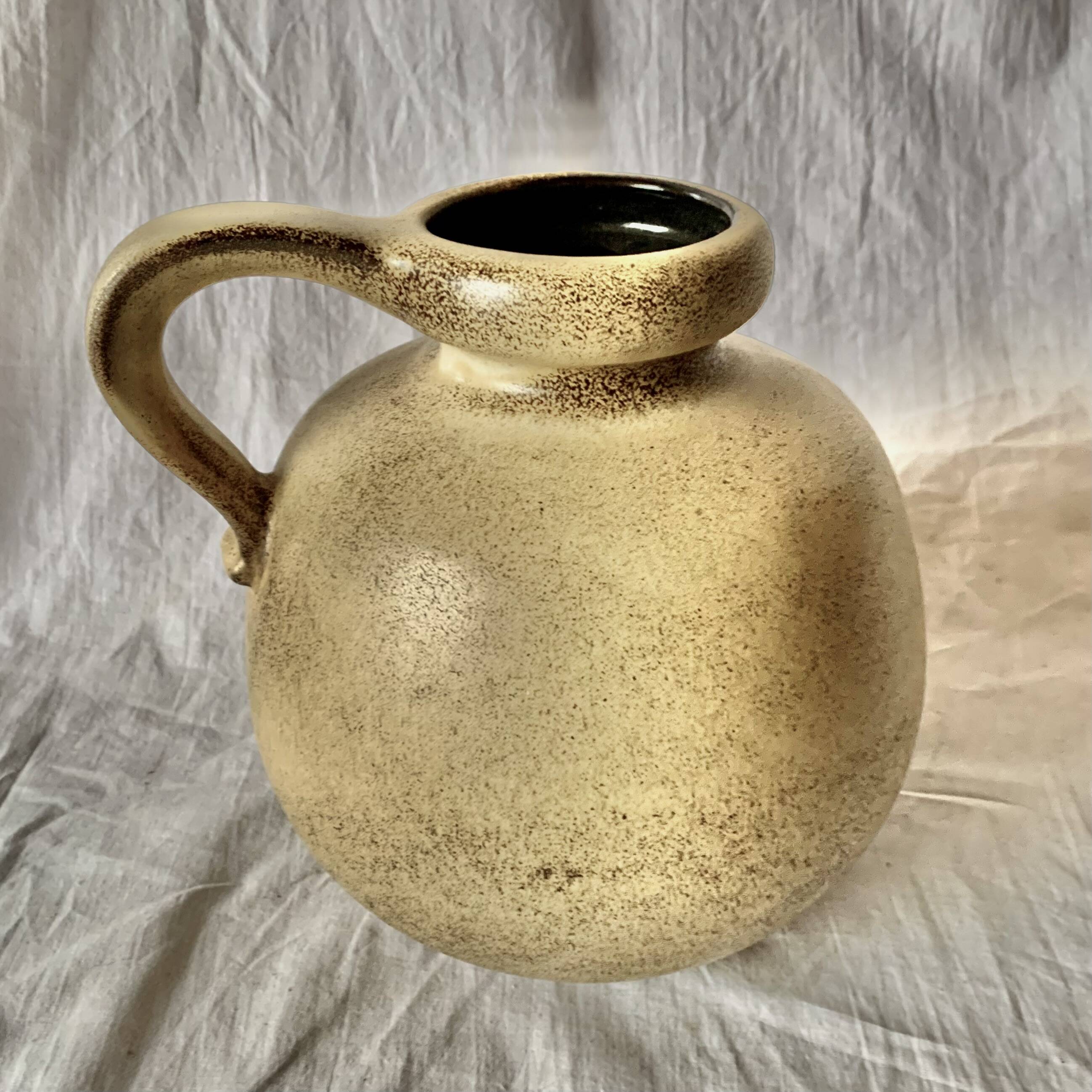 Scheurich vase 484-21 - West Germany - floral decoration