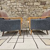 Pair of 1960 armchairs