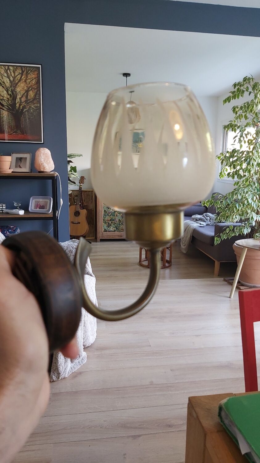 Pair of wall lamps 60s