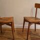 Retro wooden chairs