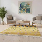 Moroccan rug 100% wool, handmade, 250x150 cm, superior quality.