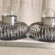 Double wall light design 70's by Philippe Rogier