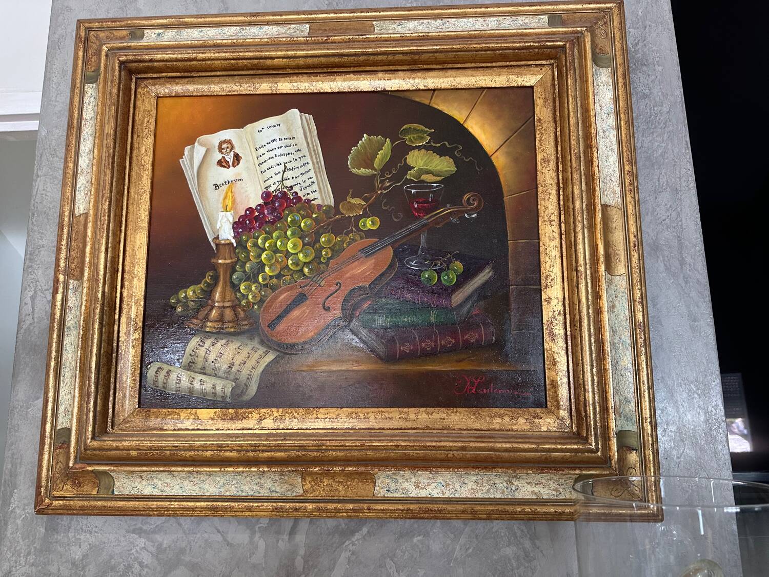 Tableau Beethoven ANY LENTENOIS