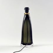 Mid Century Scandinavian Glass Table Lamp by C.Fagerlund for Orrefors, 60s