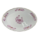 Limoges Bernardaud oval porcelain dish for Christofle