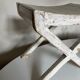 Tabouret chevet néo classique directoire patine d'origine 1950
