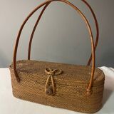 Small decorative wicker basket