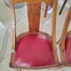 Antique Art Deco style gondola chairs