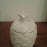 Vintage pineapple pot with lid