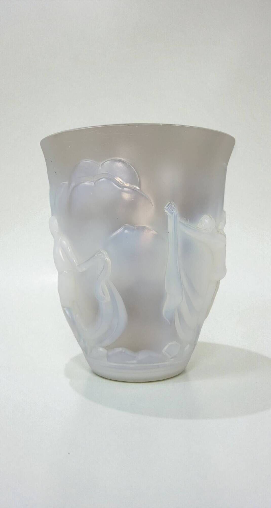 Art Deco vase by Verlys France, The Dancers