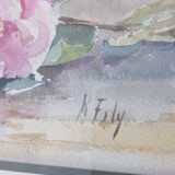 Aquarelle signée Robert Fily