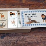 Wooden animal dominoes