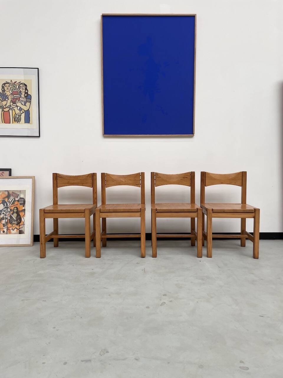 Table pin et chaises « hongisto » Ilmari Tapiovaara