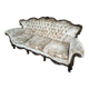 Canapé trois places et ses deux fauteuils style Louis XV rocaille