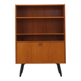 Bibliothèque en teck, design danois, années 1970, fabriquée au Danemark