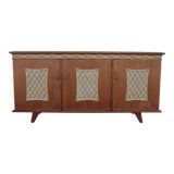 Rattan sideboard attributed to Audoux Minet