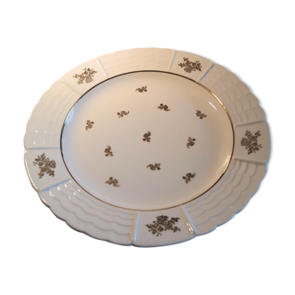 Limoges art porcelain serving plate 30 cm