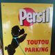 Plaque émaillée publicitaire persil