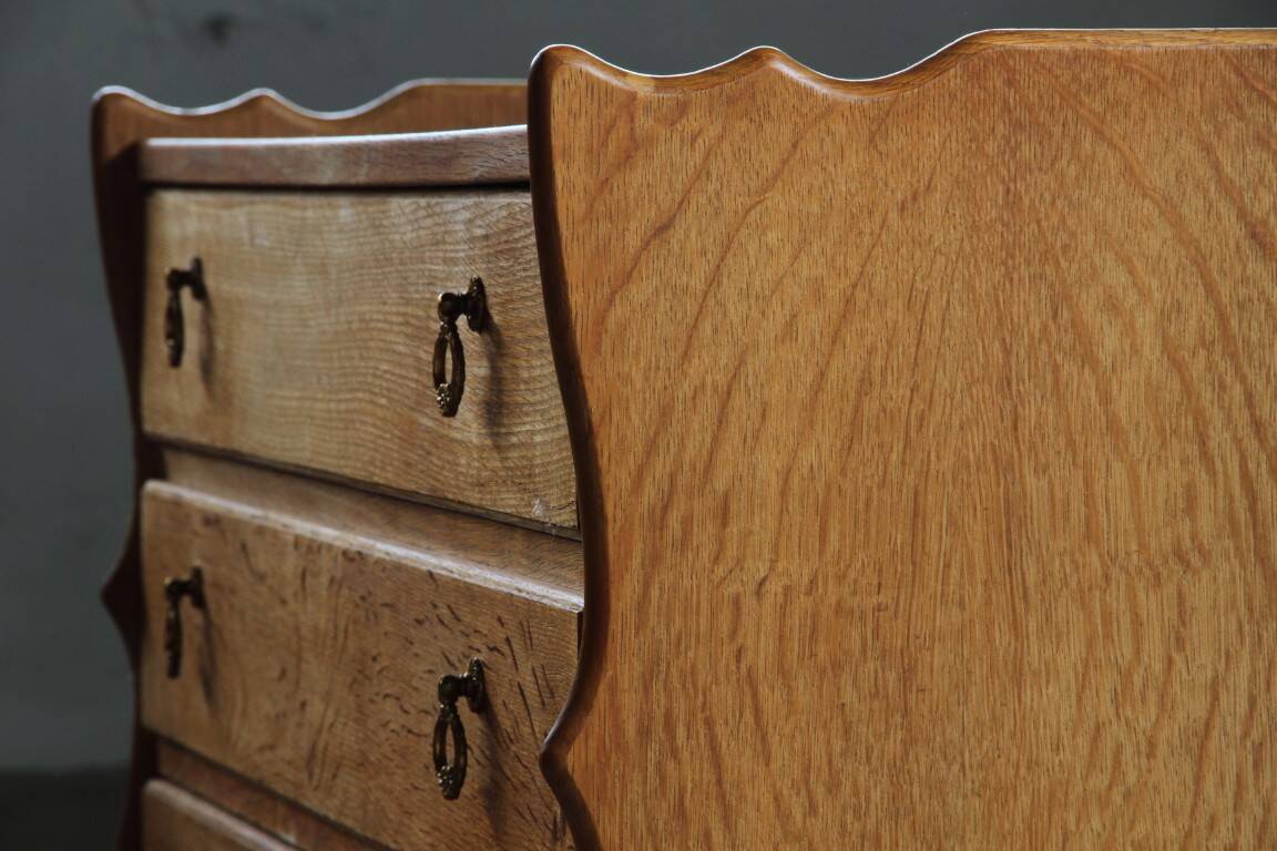 Vintage Danish modern oak dresser attributed to Kjærnulf, 1960s